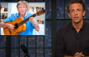 Seth Meyers in Closer Look Thursday. (NBC)
