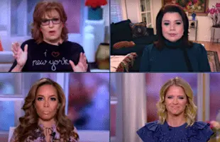 Joy Behar, Ana Navarro, Sunny Hostin, Sara Haines on The View (ABC)