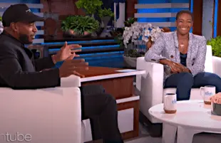 Marlon Wayans and Tiffany Haddish on Ellen