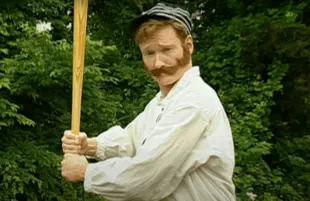 Old Timey Baseball on Late Night with Conan O'Brien (NBC)