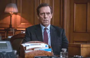 Hugh Laurie stars in Roadkill. (PBS)