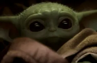 Baby Yoda in Star Wars: The Mandalorian (Disney+)