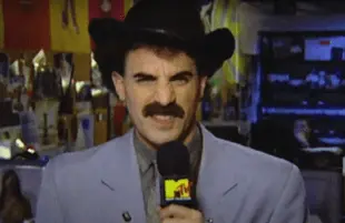 Sacha Baron Cohen as Borat (MTV)