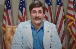 Jon Hamm in Sarah Cooper: Everything's Fine (Netflix)