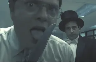 Rainn Wilson and Steve Carell in The Office (NBC)