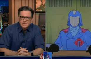Cobra Commander on The Late Show with Stephen Colbert (CBS)