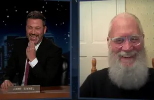 David Letterman on Jimmy Kimmel Live! (ABC)