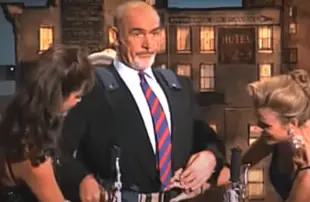 Sean Connery on The Late Show with David Letterman (CBS)