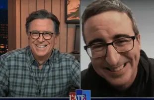 John Oliver on The Late Show with Stephen Colbert (CBS)