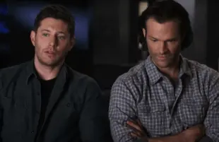 Jensen Ackles and Jared Padalecki of Supernatural (The CW)