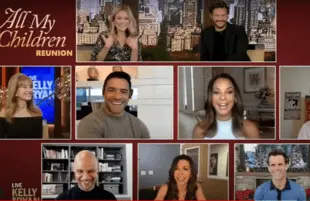 All My Children Cast Reunion on Live with Kelly and Ryan (ABC)