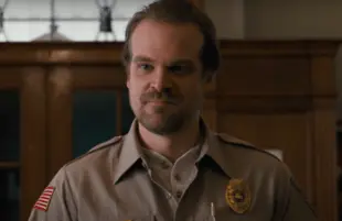 David Harbour as Chief Hopper in Stranger Things (Netflix)