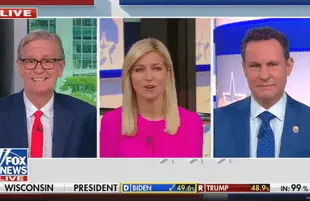 Steve Doocy, Ainsley Earhardt and Brian Kilmeade Friday morning on Fox & Friends.