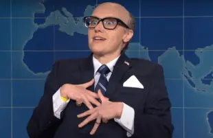 Kate McKinnon as Rudy Giuliani on Saturday Night Live (NBC)