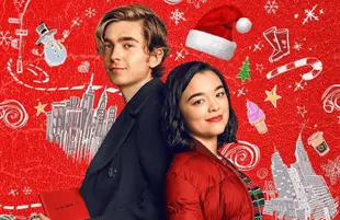 Austin Abrams and Midori Francis are Dash & Lily. (Netflix)