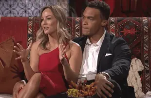Clare Crawley and Dale Moss on The Bachelorette.