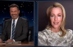 Gillian Anderson on Jimmy Kimmel Live! (ABC)