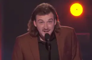 Morgan Wallen on the Academy of Country Music Awards (ABC)