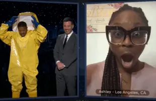 Michael B. Jordan on Jimmy Kimmel Live! (ABC)