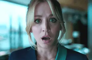 Kaley Cuoco in The Flight Attendant. (HBO Max)