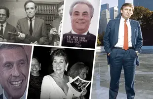 CNBC's Empires of New York tracks the '80s era rise and fall of five high profile New Yorkers: Rudy Giuliani, John Gotti, Ivan Boesky, Leona Helmsley and Donald Trump.