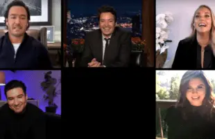 Saved By The Bell cast on The Tonight Show Starring Jimmy Fallon (NBC)