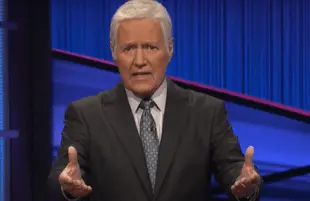 Alex Trebek on Jeopardy! (NBC)