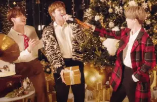 BTS on The Disney Holiday Singalong (ABC)