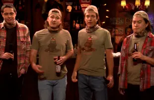 Pete Davidson, Morgan Wallen, Jason Bateman, Bowen Yang on Saturday Night Live (NBC)