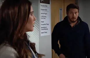 Jacqueline MacInnes Wood and Scott Clifton in The Bold and the Beautiful (CBS)