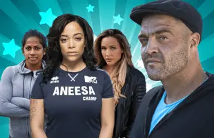 Natalie Anderson, Aneesa Ferreira, Lolo Jones and Chris 'C.T.' Tamburello are among the 30 competitors in The Challenge: Double Agents, (MTV)