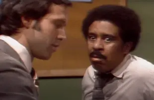 Chevy Chase and Richard Pryor on Saturday Night Live (NBC)