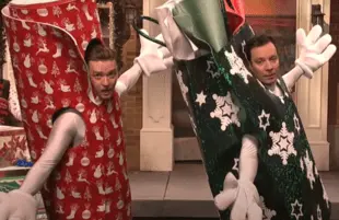 Justin Timberlake and Jimmy Fallon on Saturday Night Live (NBC)