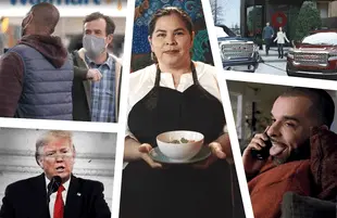 Commercials for Walmart, DoorDash, GMC Trucks, The Lincoln Project and Budweiser made the list. 