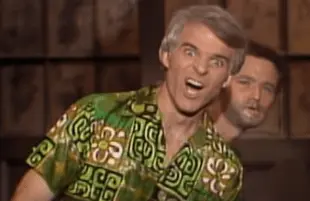 Steve Martin and Bill Murray on Saturday Night Live (NBC)