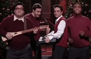 Horatio Sanz, Jimmy Fallon, Chris Kattan, Tracy Morgan on Saturday Night Live (NBC)