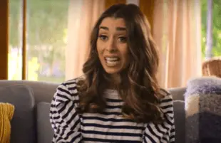 Cristina Milioti in Death to 2020 (Netflix)