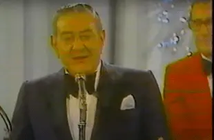 "Mr. New Year's Eve" Guy Lombardo in 1976 (CBS)