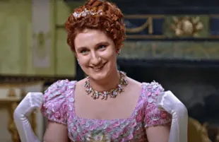 Bessie Carter of Bridgerton (Netflix)