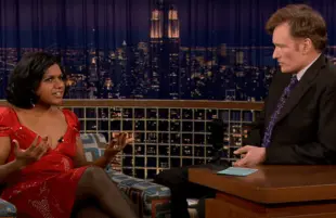 Mindy Kaling on Late Night with Conan O'Brien (NBC)