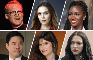 The cast of WandaVision on Disney+