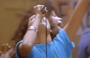 Erica Gimpel sings Fame (NBC)