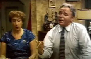 Jean Stapleton and Carroll O'Connor in All in the Family