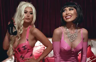 Kim Lee and Christine Chiu in Bling Empire (Netflix)