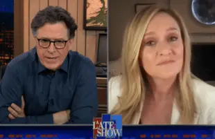 Samantha Bee on The Late Show with Stephen Colbert (CBS)