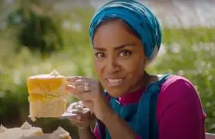 Nadiya Hussain in Nadiya Bakes (Netflix)