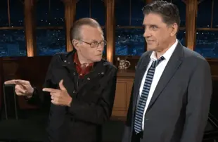 Larry King on The Late Late Show with Craig Ferguson (CBS)