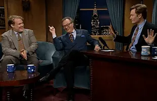 Larry King on Late Night with Conan O'Brien (NBC)