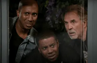 Chris Redd, Kenan Thompson, Don Johnson in Kenan (NBC)