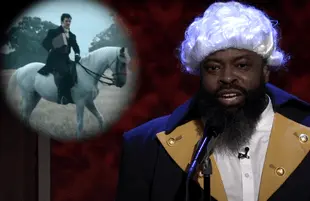 Tariq "Black Thought" Trotter of The Roots on The Tonight Show Starring Jimmy Fallon (NBC)